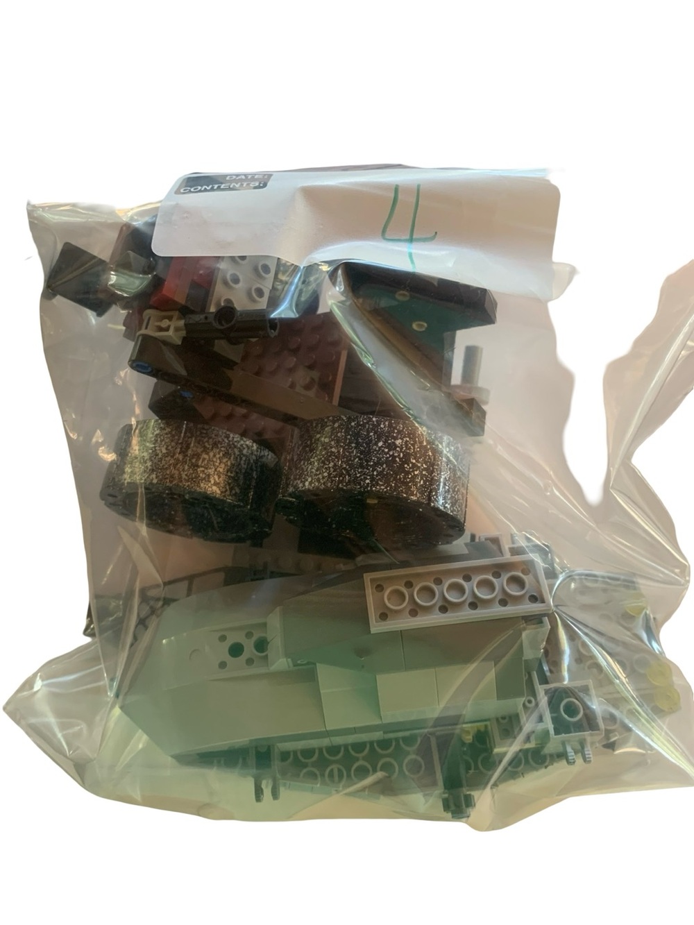 LEGO Mixed Lot of Partial Builds Parts Pieces Lot Of 4 Gallon Storage Bags - Picture 7 of 8